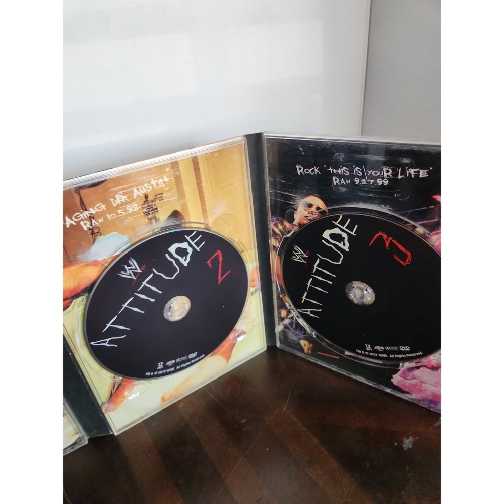 WWE: The Attitude Era (DVD, 2012, 3-Disc Set) - Picture 6 of 6
